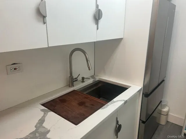 a room with storage and utility