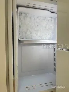 a view of wooden door