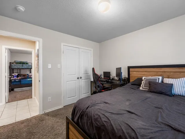 a view of room with furniture