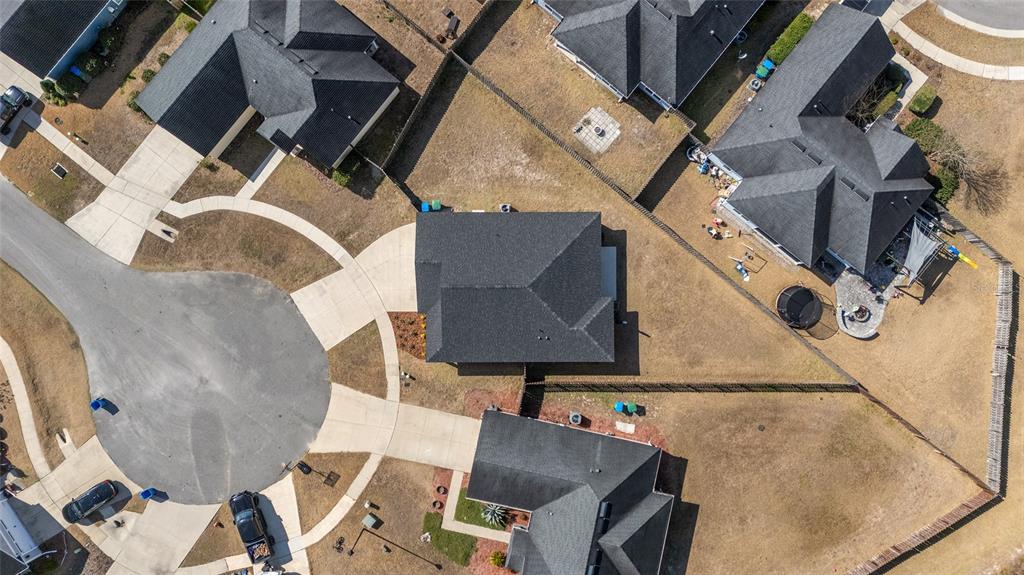 16668 Northwest 191st Way High Springs, FL 32643 - Photo 31 of 38 an aerial view of a fireplace with wooden floor