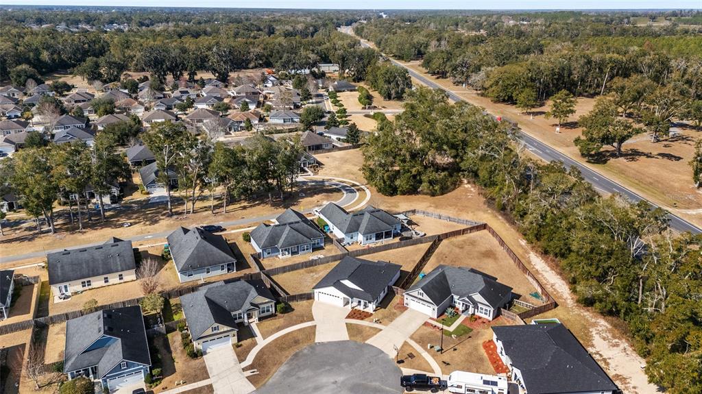 16668 Northwest 191st Way High Springs, FL 32643 - Photo 35 of 38 an aerial view of a house with a yard