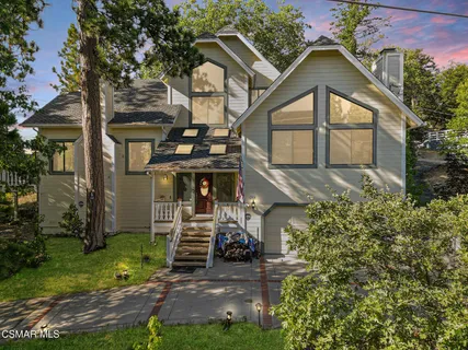 a view of a small house