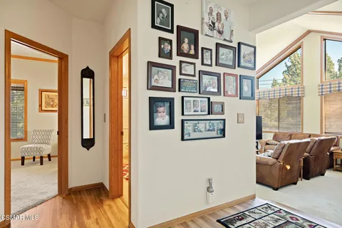 a view of livingroom with furniture and windows