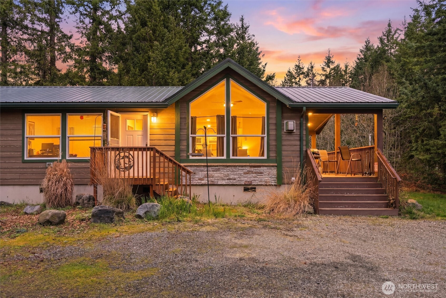 470 Sunshine Drive Sequim, WA 98382 - Photo 2 of 30 a view of a house with a tub and a yard