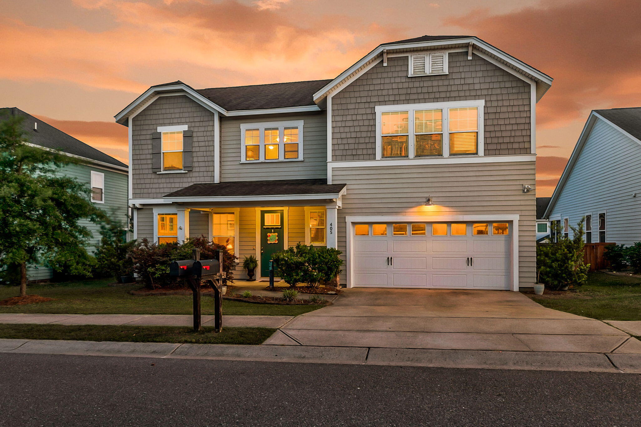 405 Ambergate Lane Moncks Corner, SC 29461 - Photo 47 of 57 CREM - 405 Ambergate - twilight-15