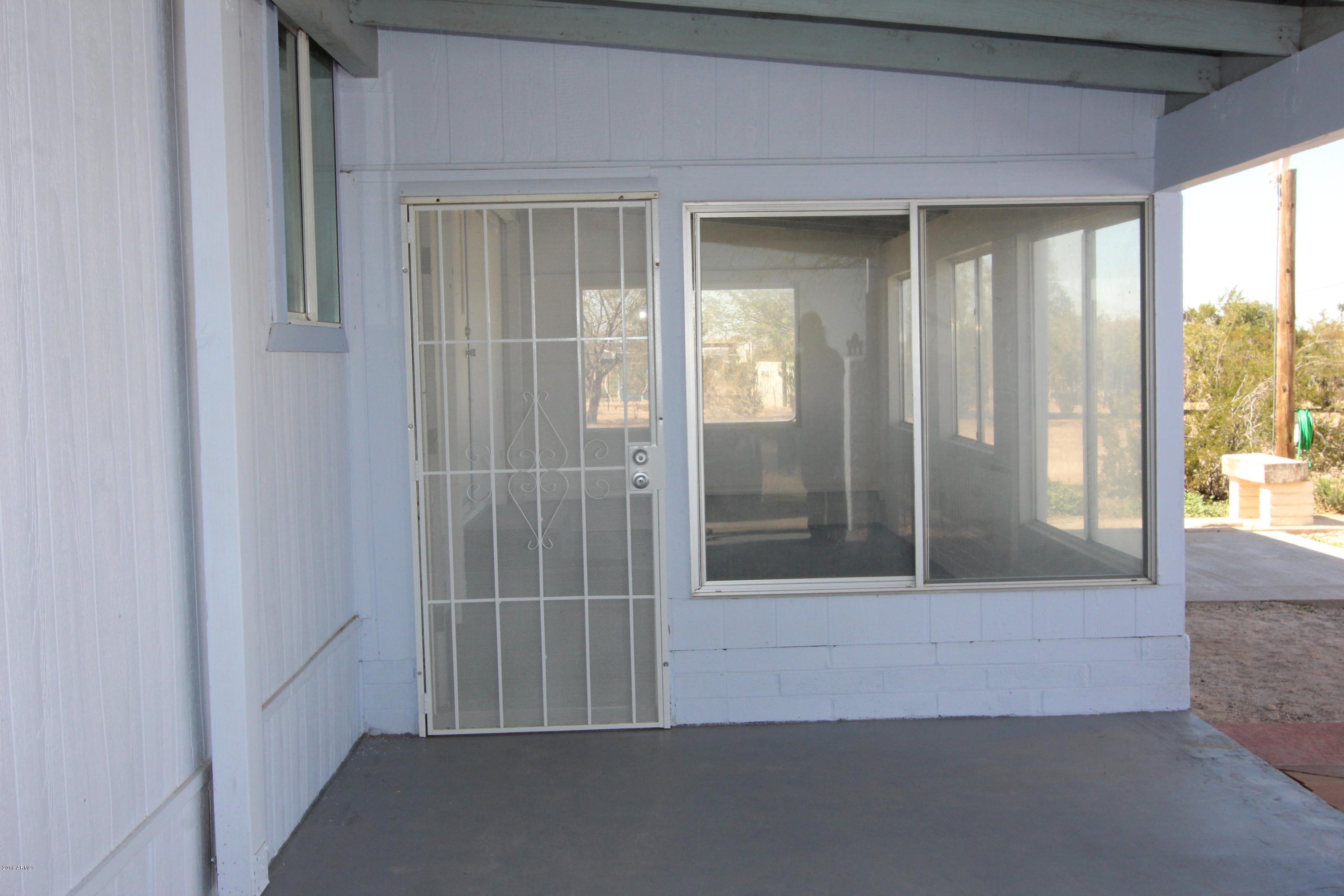 Enclosed patio