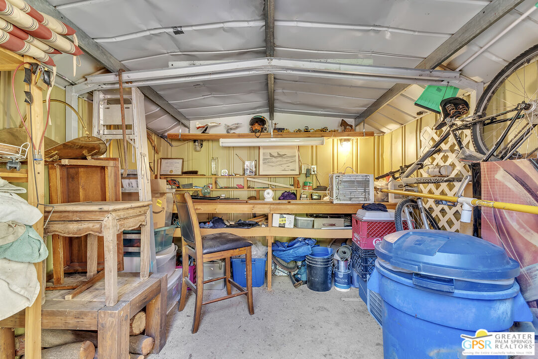 25955 Highway 243, Unit 18 Idyllwild, CA 92549 - Photo 42 of 43 a view of a storage room with a lot of stuff