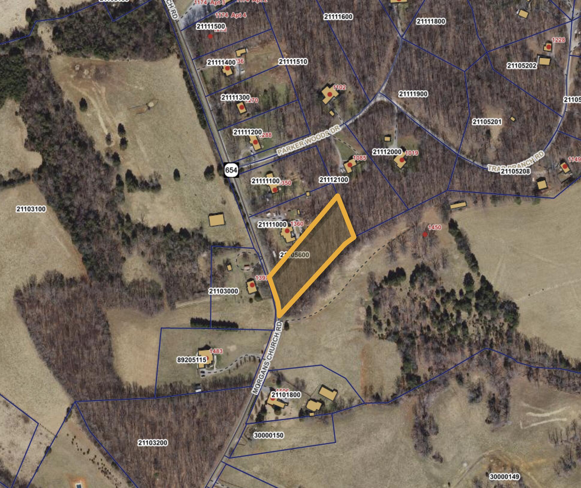 0 Morgans Church Road Bedford, VA 24523 - Photo 4 of 4 GIS View