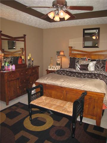 436 Calista Road White House, TN 37188 - Photo 10 of 16 Master bedroom has a large walk in closet, trey ceiling, great wall space and adjoins a full master bath.