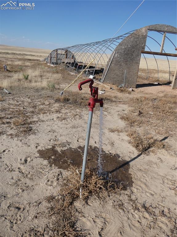 10495 Dan View Yoder, CO 80864 - Photo 22 of 33 a view of a dry yard with wooden fence