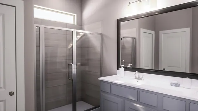 a view of a hallway with wooden floor and a window