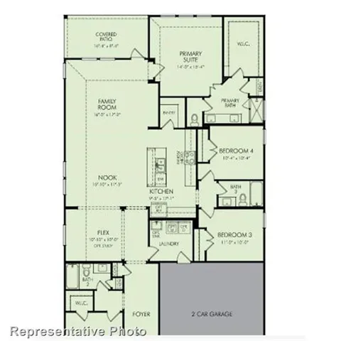 a hallway with a table and a potted plant