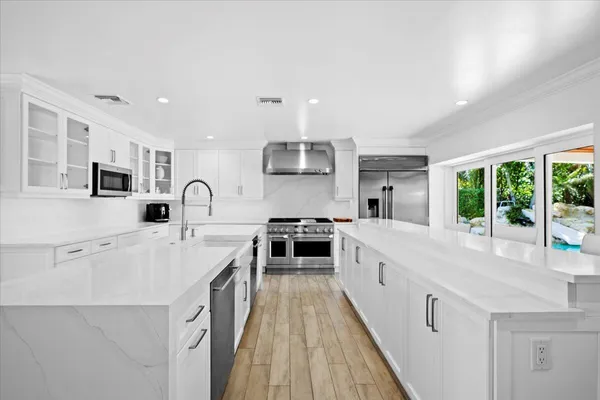 a view of living room with a flat screen tv