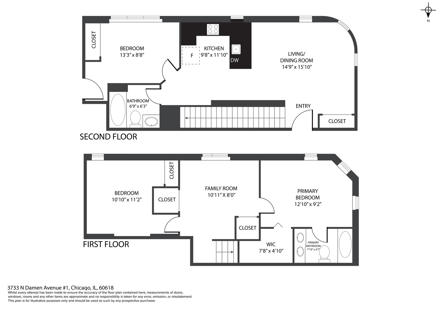 3733 North Damen Avenue, Unit 1 Chicago, IL 60613 - Photo 14 of 14 a picture of a book and a book