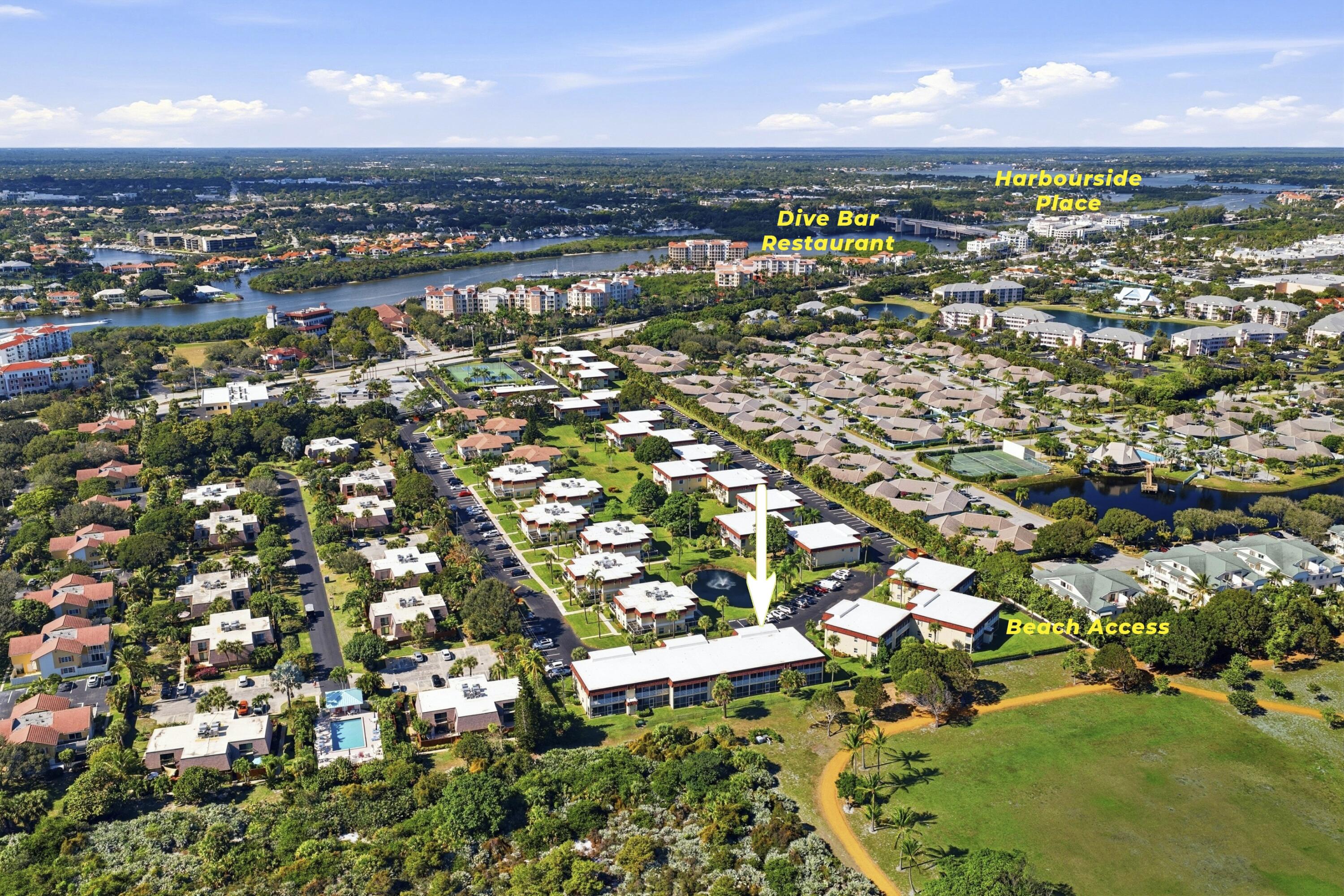 717 Highway 1, Unit 707 Jupiter, FL 33477 - Photo 30 of 33 Aerial Carlin Park