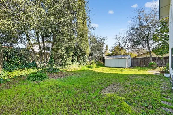 a front view of house with yard