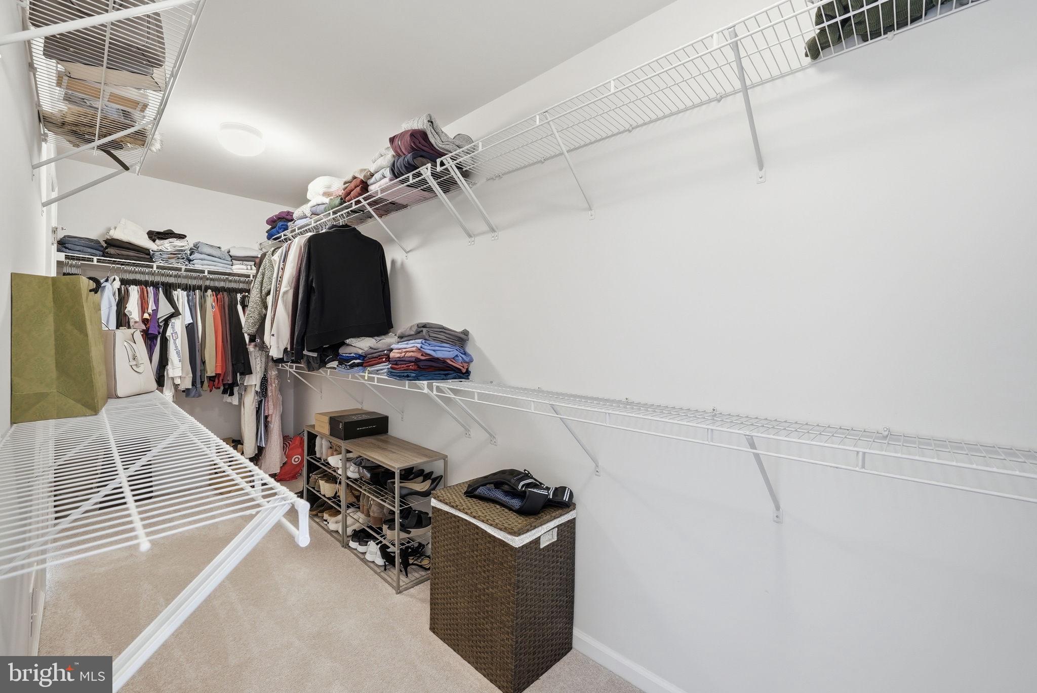 214 Shields Road Stafford, VA 22554 - Photo 29 of 47 Spacious closet with organized shelving.