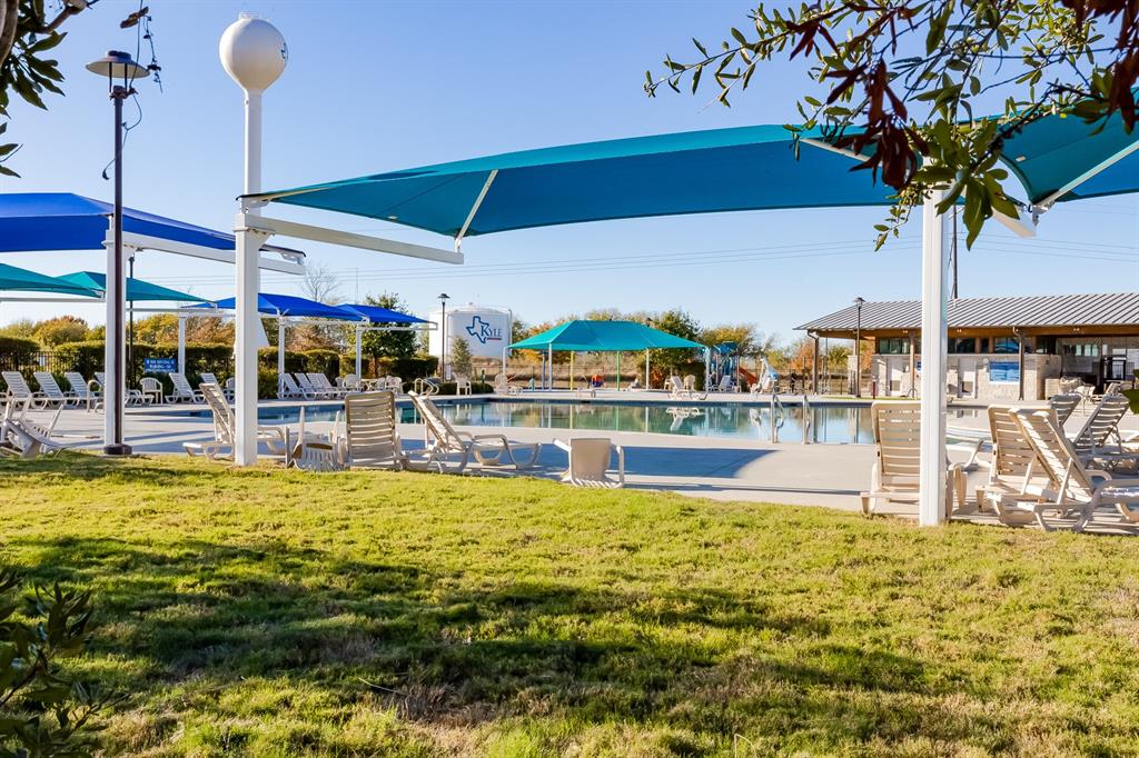 109 Bridge Deck Loop Kyle, TX 78640 - Photo 38 of 40 Community pool with a yard