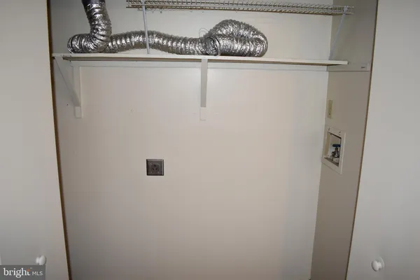 a close view of a refrigerator in kitchen