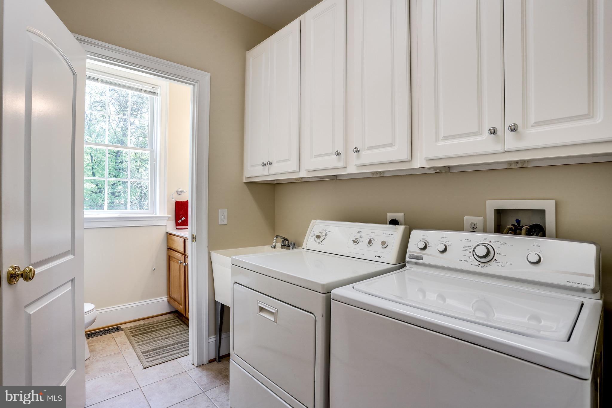 8255 Old Montgomery Road Columbia, MD 21045 - Photo 9 of 29 1st Floor laundry and powder room