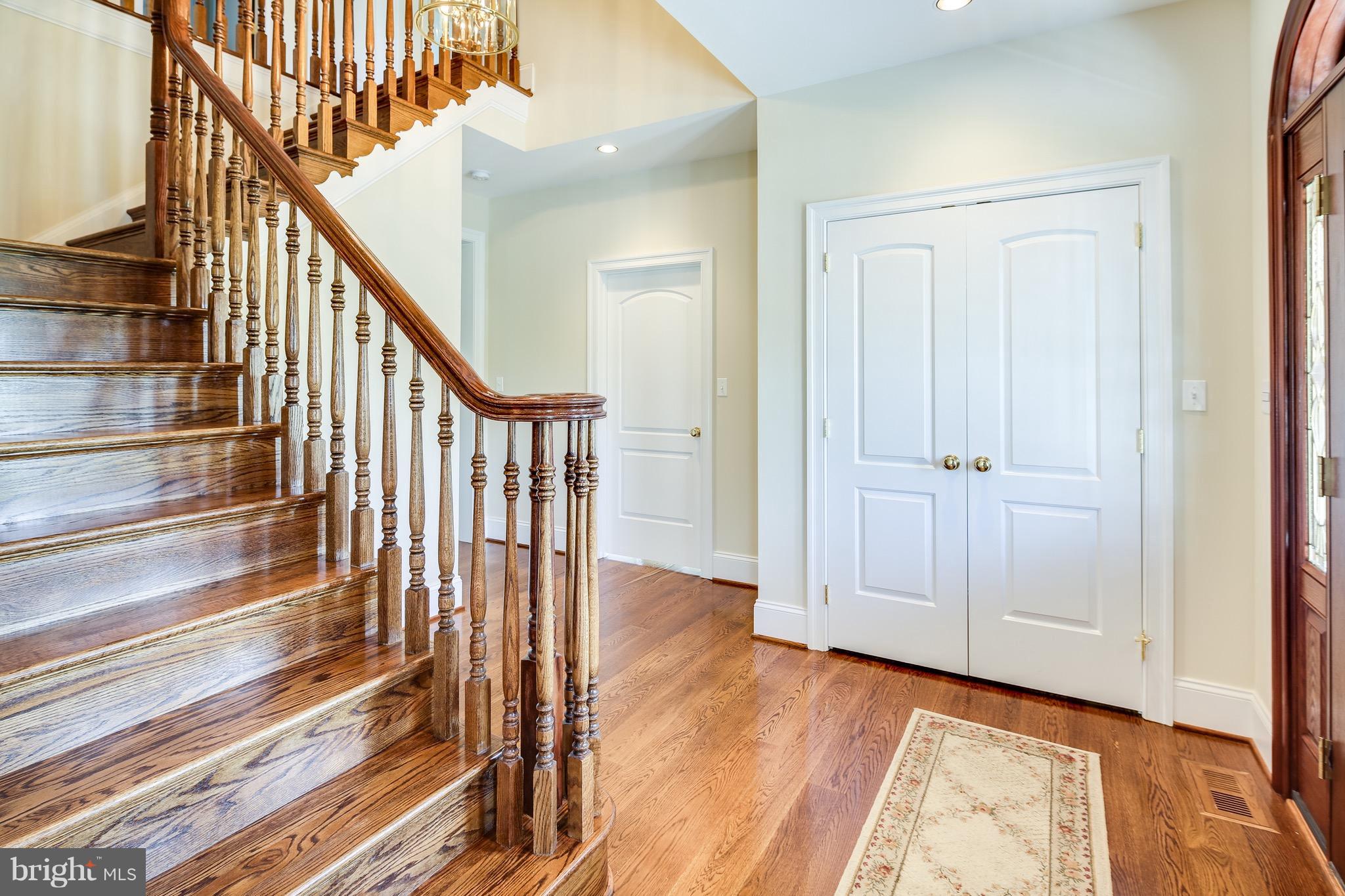 8255 Old Montgomery Road Columbia, MD 21045 - Photo 10 of 29 Beautiful wood floors & stairs