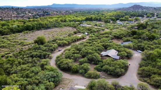 4755 East Lynn Court Lake Montezuma, AZ 86335 - Photo 36 of 36 an aerial view of a house with mountain view