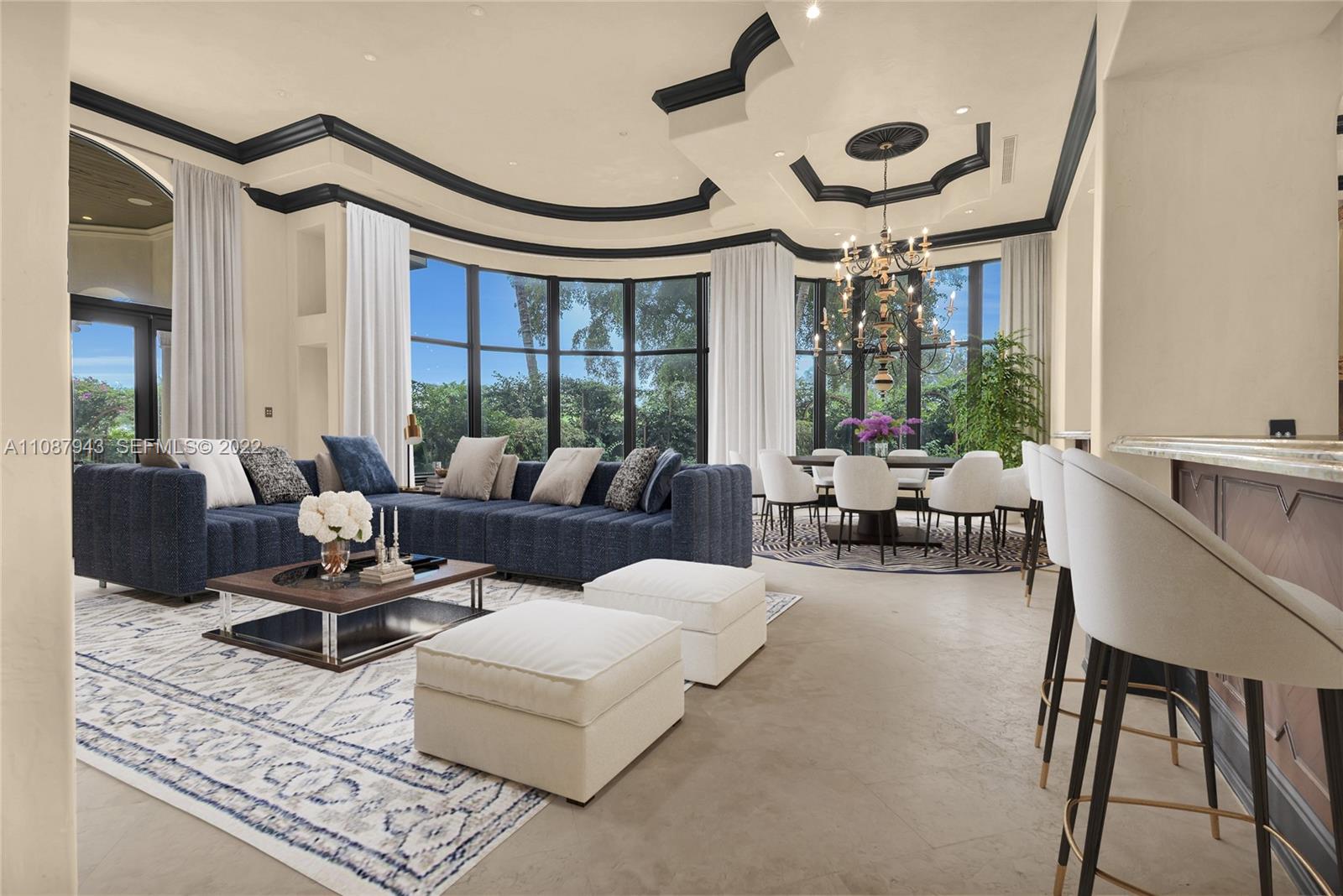 17828 Scarsdale Way Boca Raton, FL 33496 - Photo 40 of 100 a living room with furniture and a large window