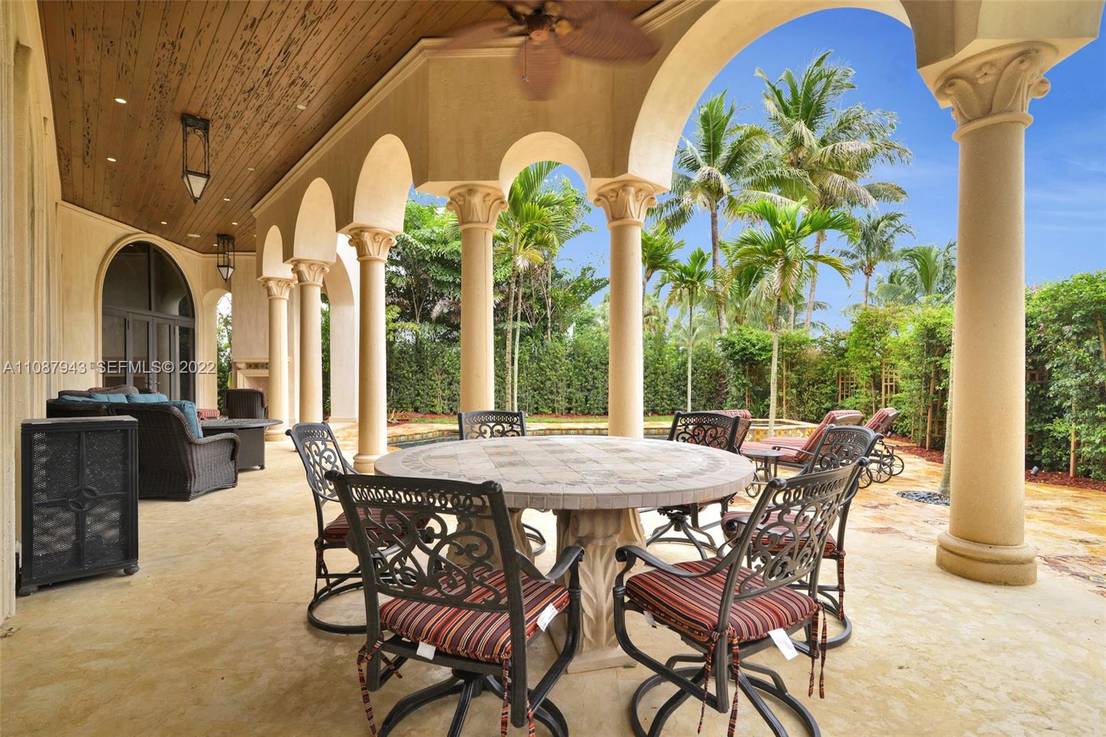17828 Scarsdale Way Boca Raton, FL 33496 - Photo 86 of 100 a view of a dining room with furniture window and outside view