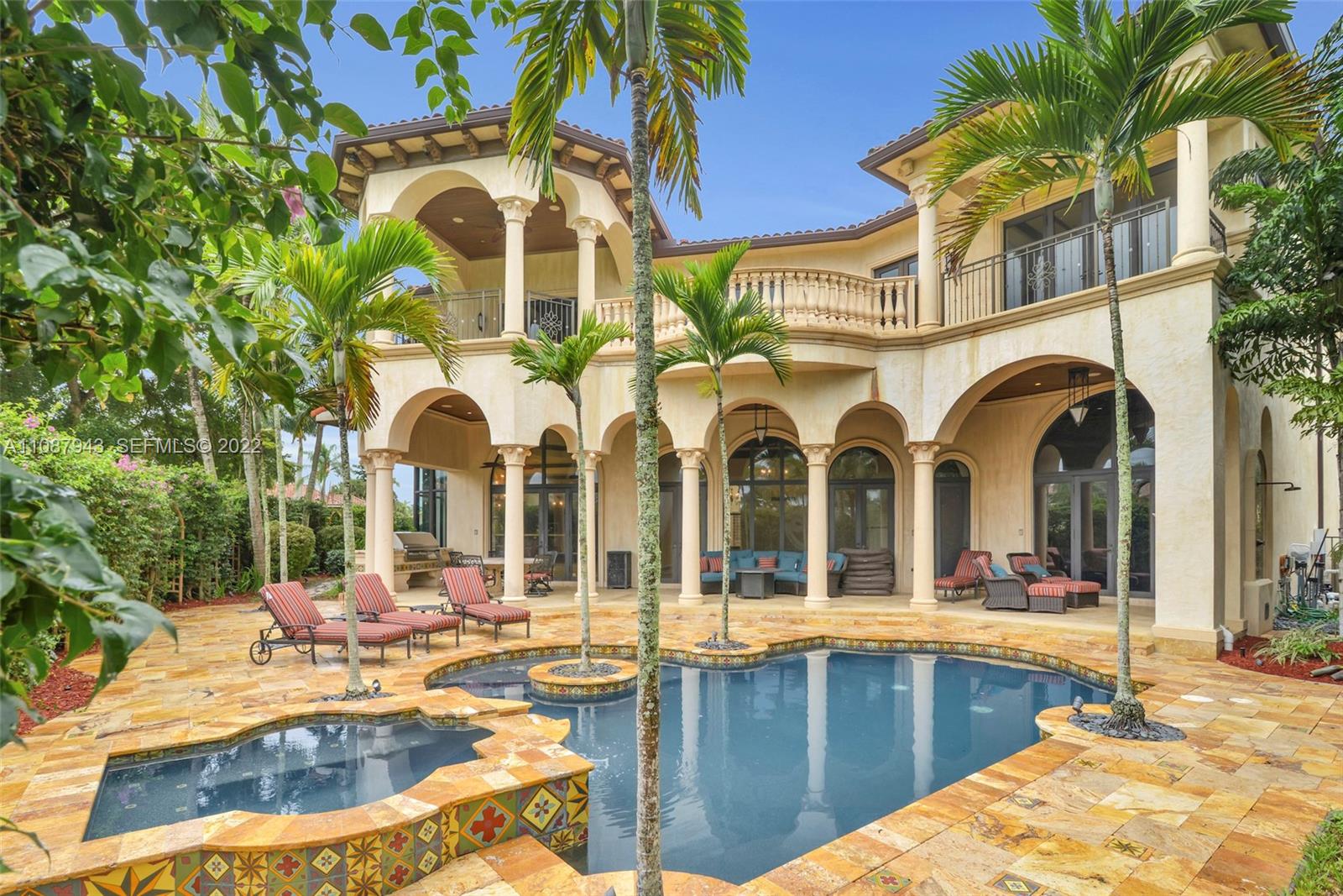 17828 Scarsdale Way Boca Raton, FL 33496 - Photo 91 of 100 a view of a house with swimming pool and sitting area