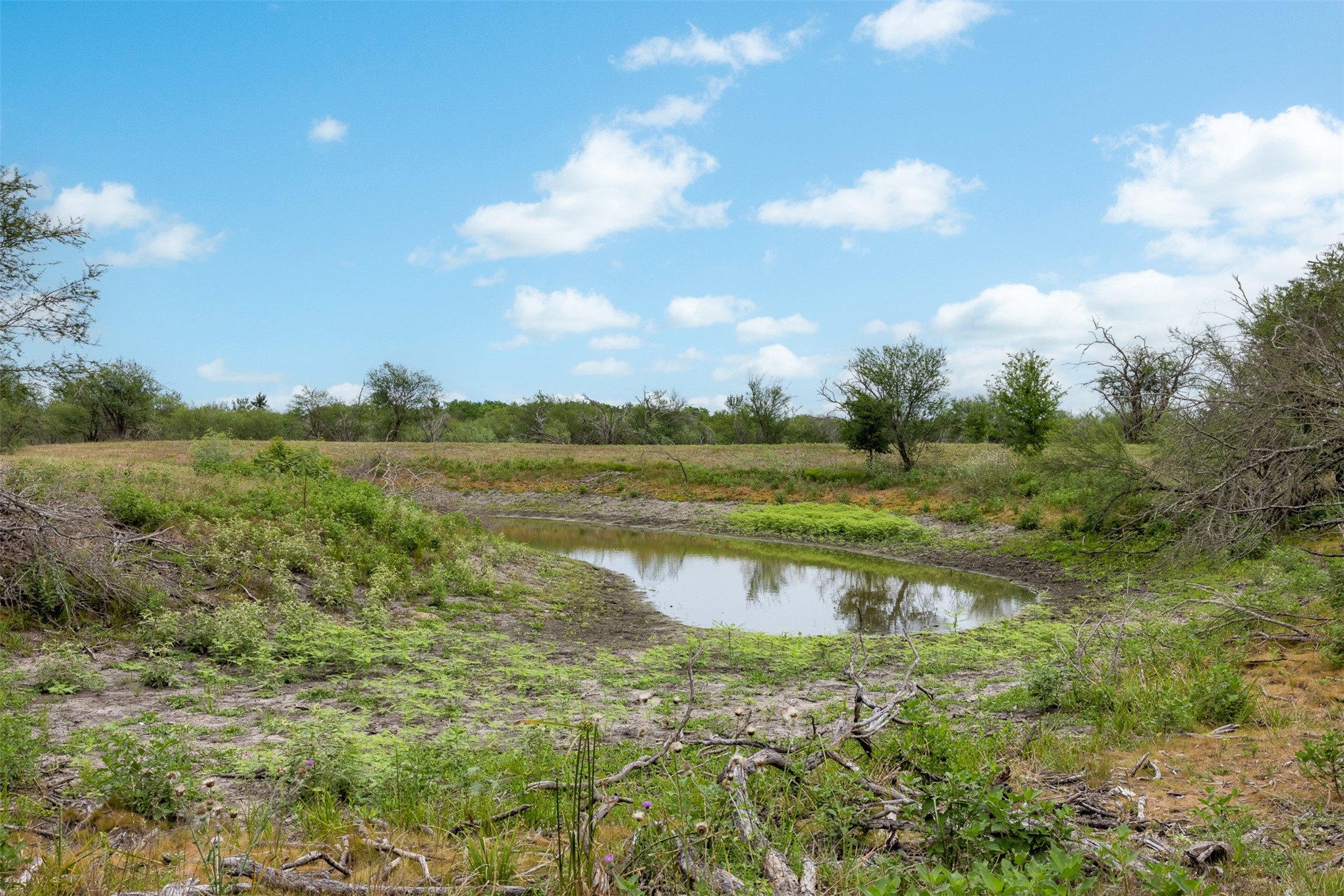 0 Ives Creek Road Bellville, TX 77418 - Photo 19 of 33 a view of a lake with houses in the back