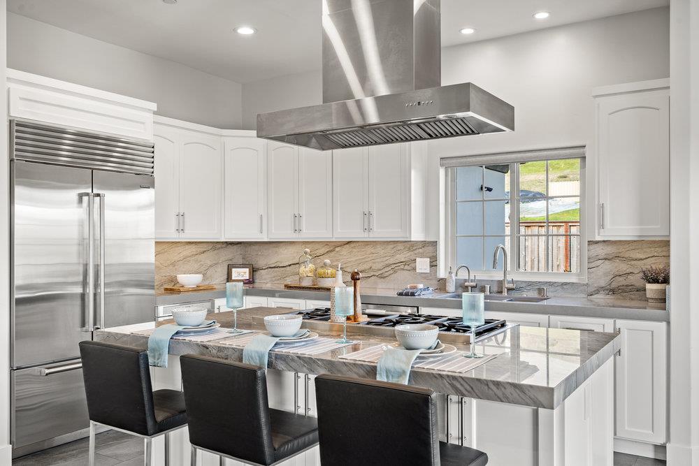 40 Indy Circle Soquel, CA 95073 - Photo 17 of 65 a kitchen with a sink a counter space appliances and cabinets