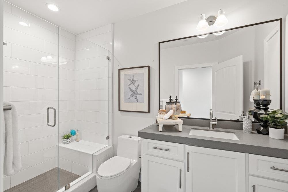 40 Indy Circle Soquel, CA 95073 - Photo 54 of 65 a bathroom with a sink a toilet and shower