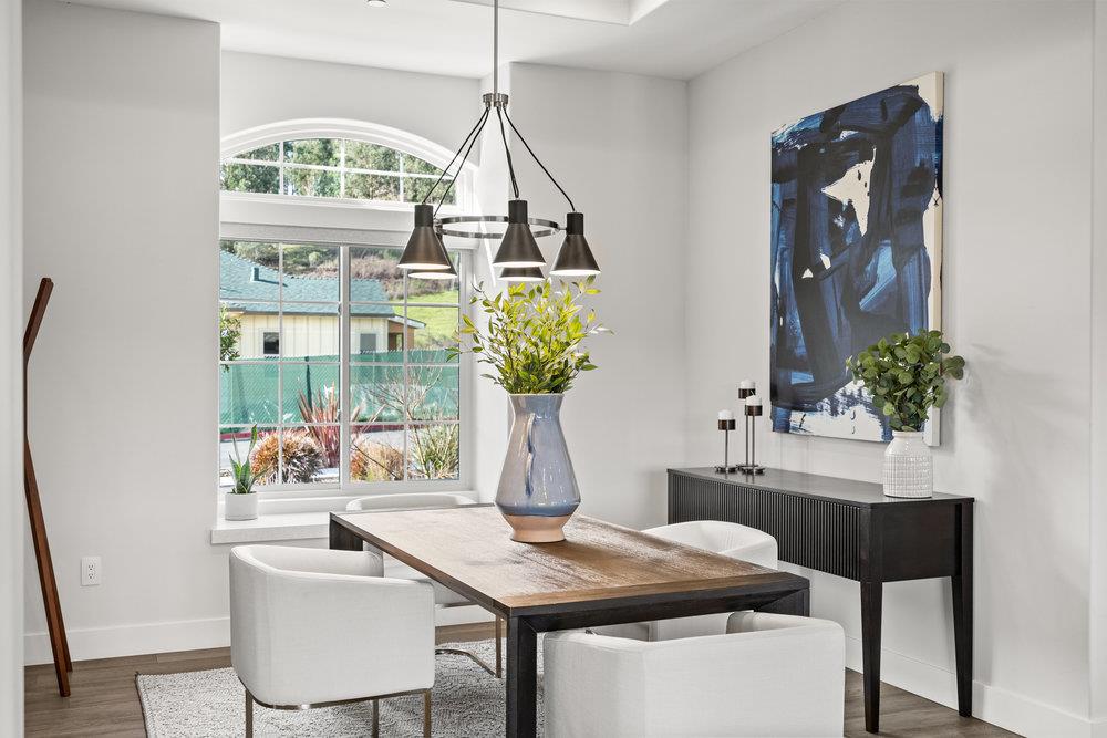 40 Indy Circle Soquel, CA 95073 - Photo 9 of 65 a view of a dining room with furniture and a potted plant