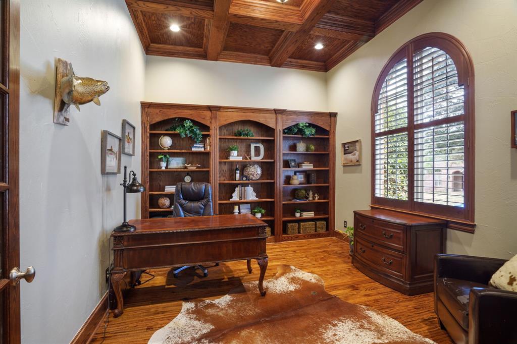 9144 Calvert Road Lantana, TX 76226 - Photo 8 of 40 a reading room with furniture and window