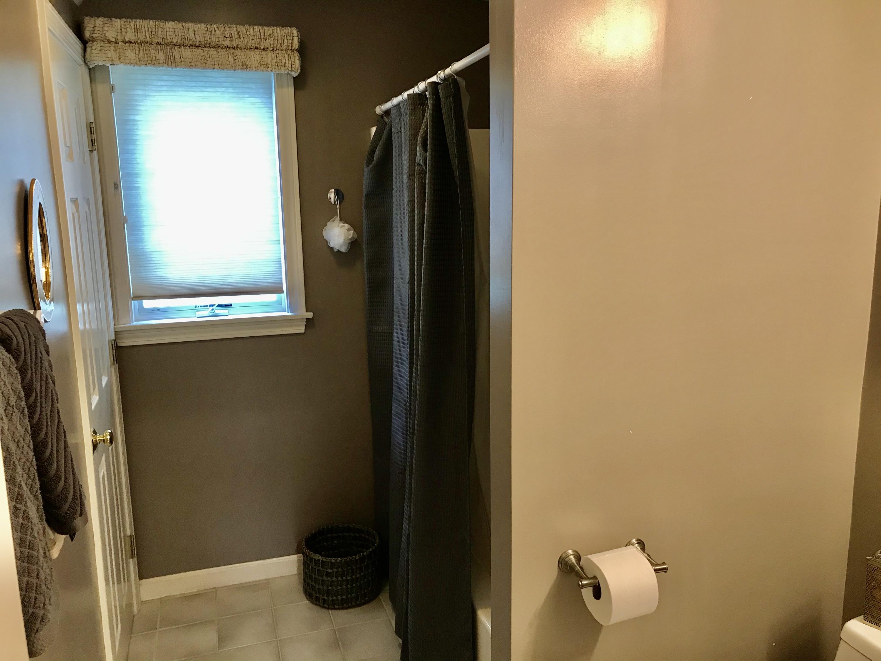5 Wood Road Mashpee, MA 02649 - Photo 36 of 53 a bathroom with a shower and toilet