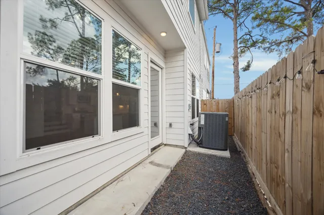 a view of a house with a balcony