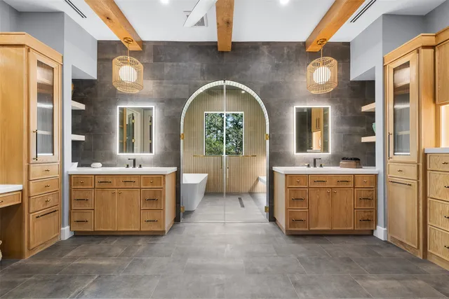 a living room with a couch and a window