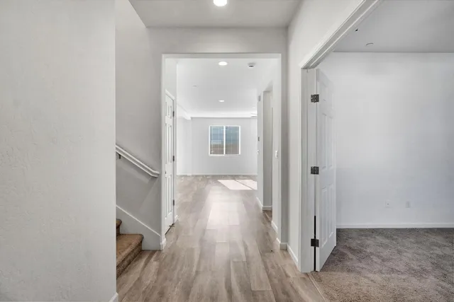 wooden floor in a gallery