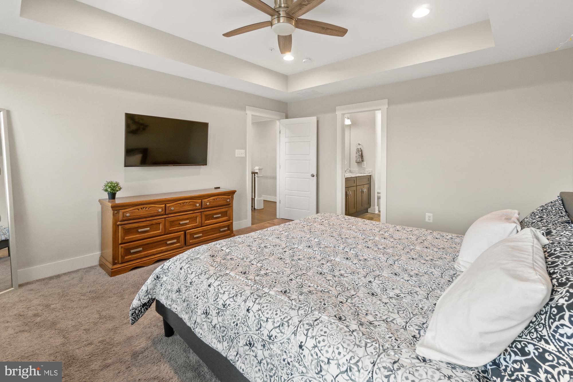 7020 Fox Chase Road New Market, MD 21774 - Photo 27 of 58 And gorgeous tray ceiling. Fans in every room!
