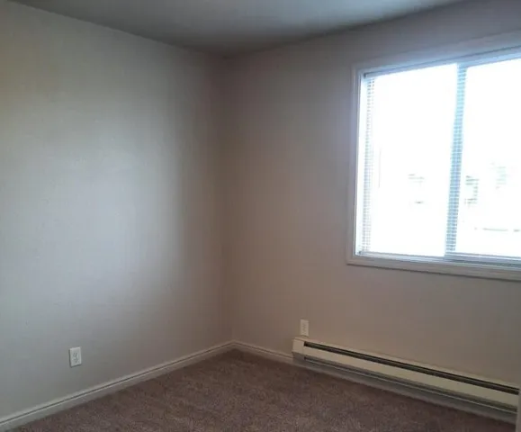 a small space with a window