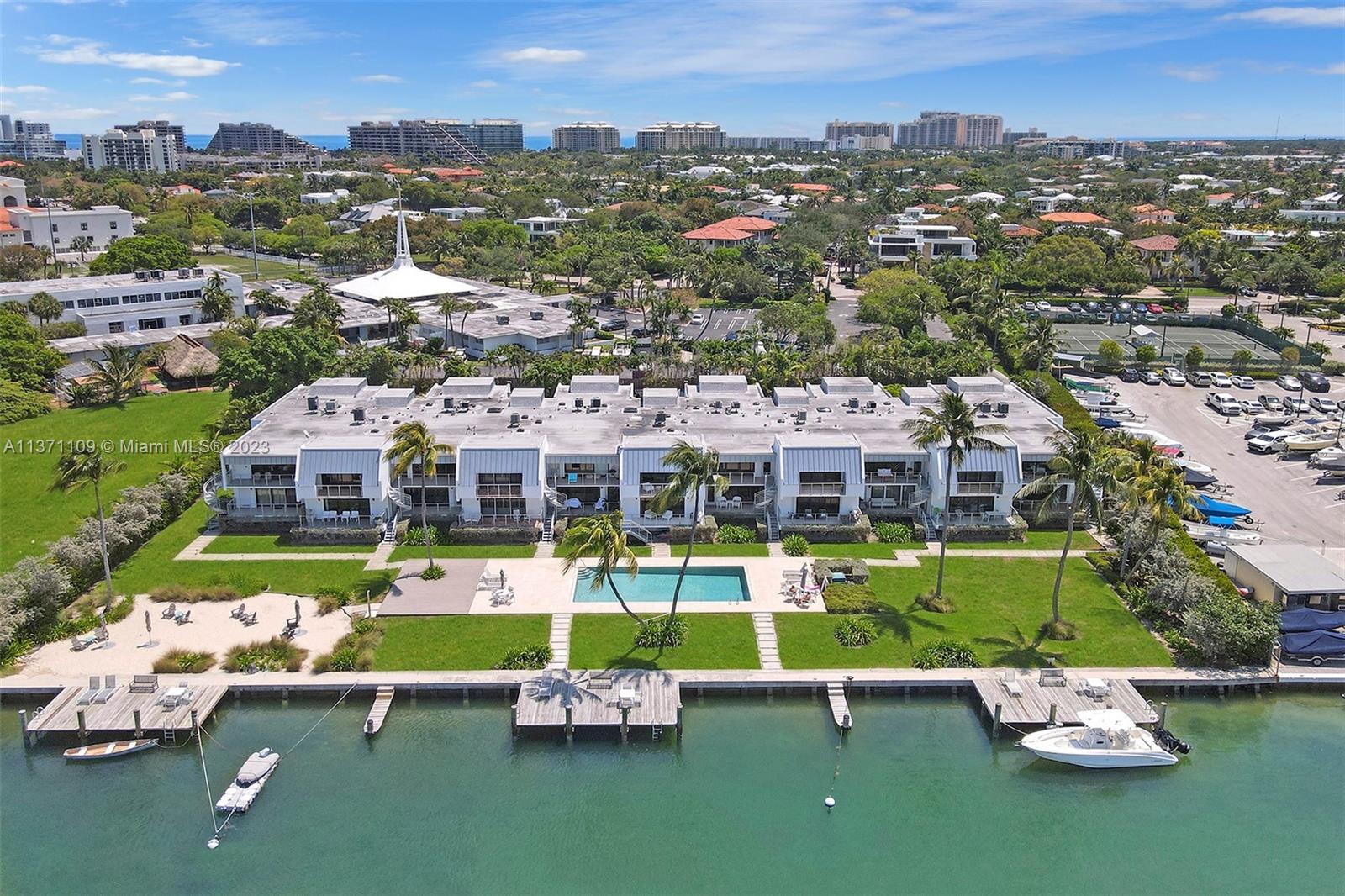 166 Harbor Drive, Unit 3C Key Biscayne, FL 33149 - Photo 67 of 78 a view of a city
