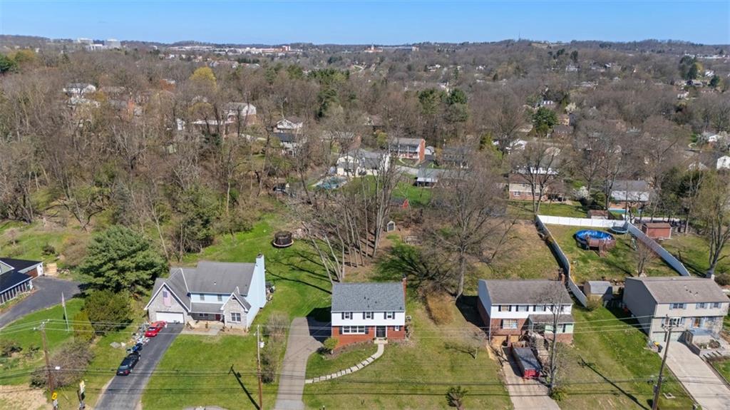 215 McIntyre Road Pittsburgh, PA 15237 - Photo 25 of 28 an aerial view of residential houses with outdoor space and trees