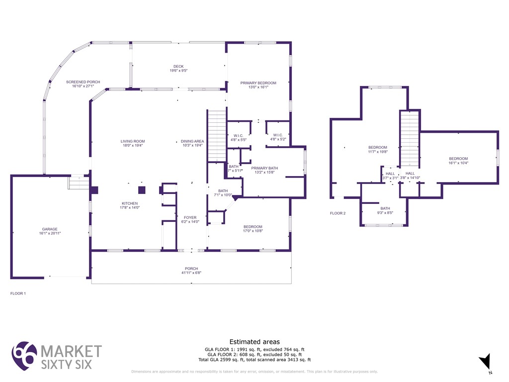 216 Piney Grove Point Sunset, SC 29685 - Photo 45 of 45 Floor Plan