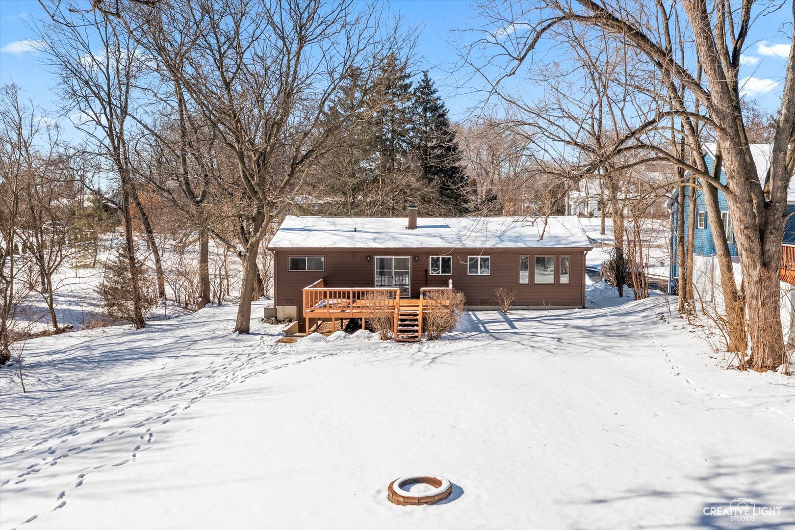 5S621 Radcliff Road Naperville, IL 60563 - Photo 25 of 27 a view of a house with snow in the snow