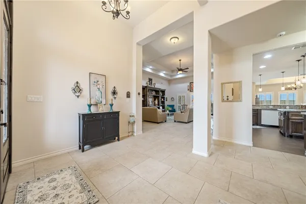 a view of a living room