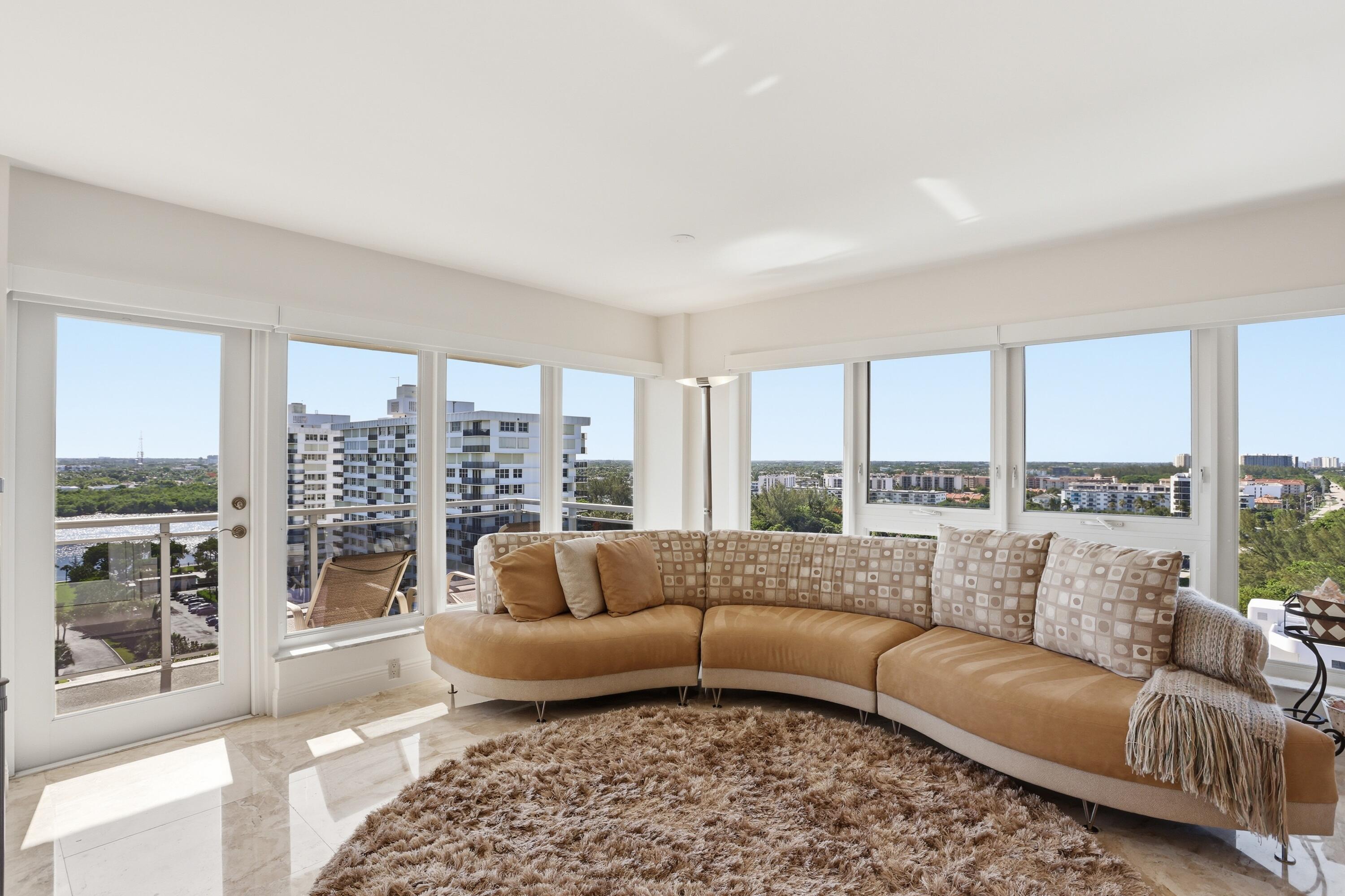 2066 North Ocean Boulevard, Unit 14NW Boca Raton, FL 33431 - Photo 19 of 39 LIVING ROOM