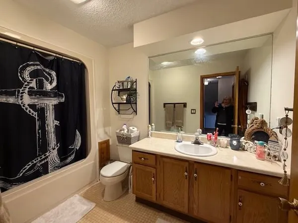 a room with storage and utility