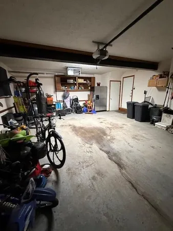 a view of water heater room