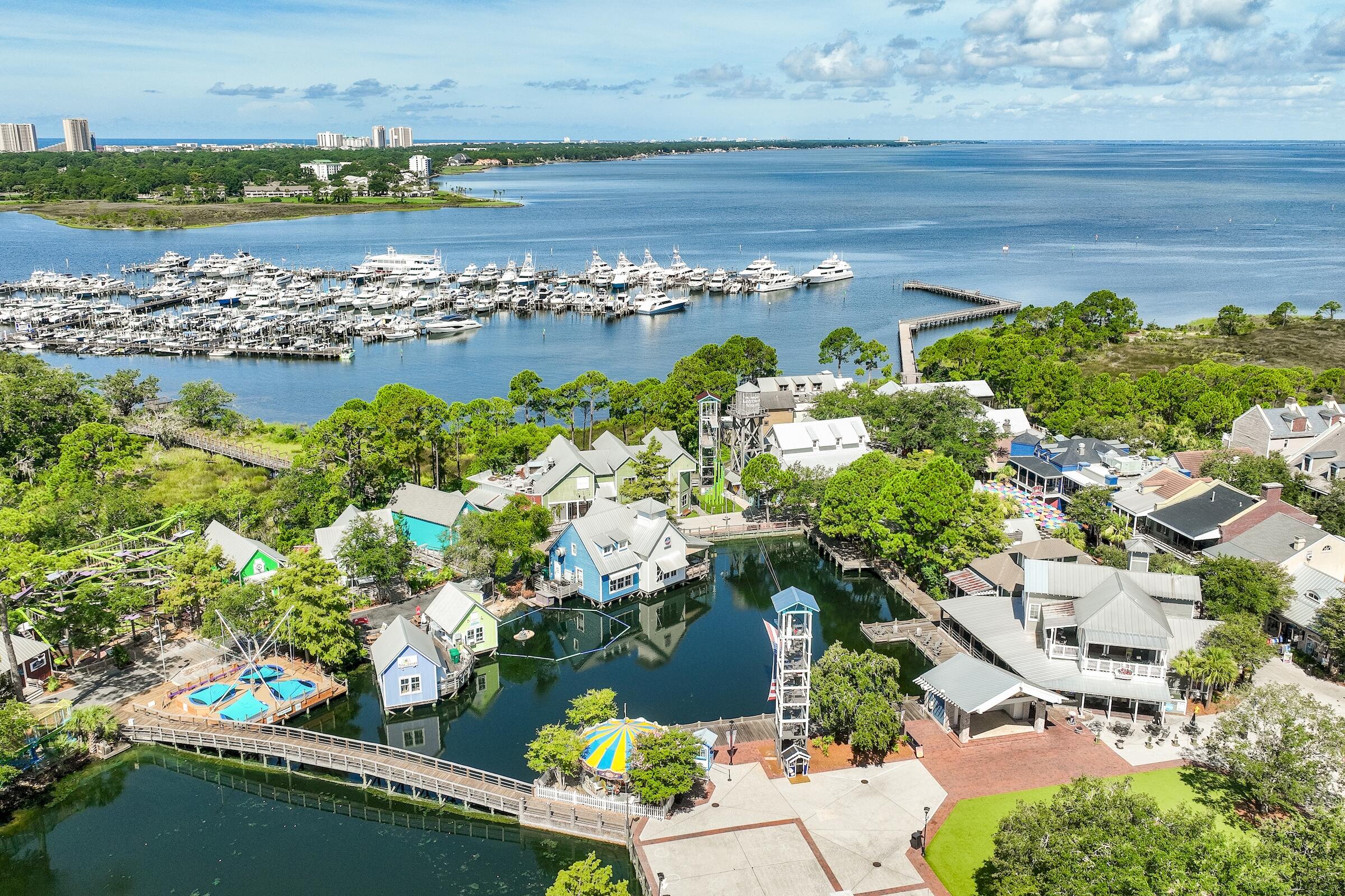 1375 Ravens Run West Miramar Beach, FL 32550 - Photo 51 of 55 Aerial Baytowne Wharf
