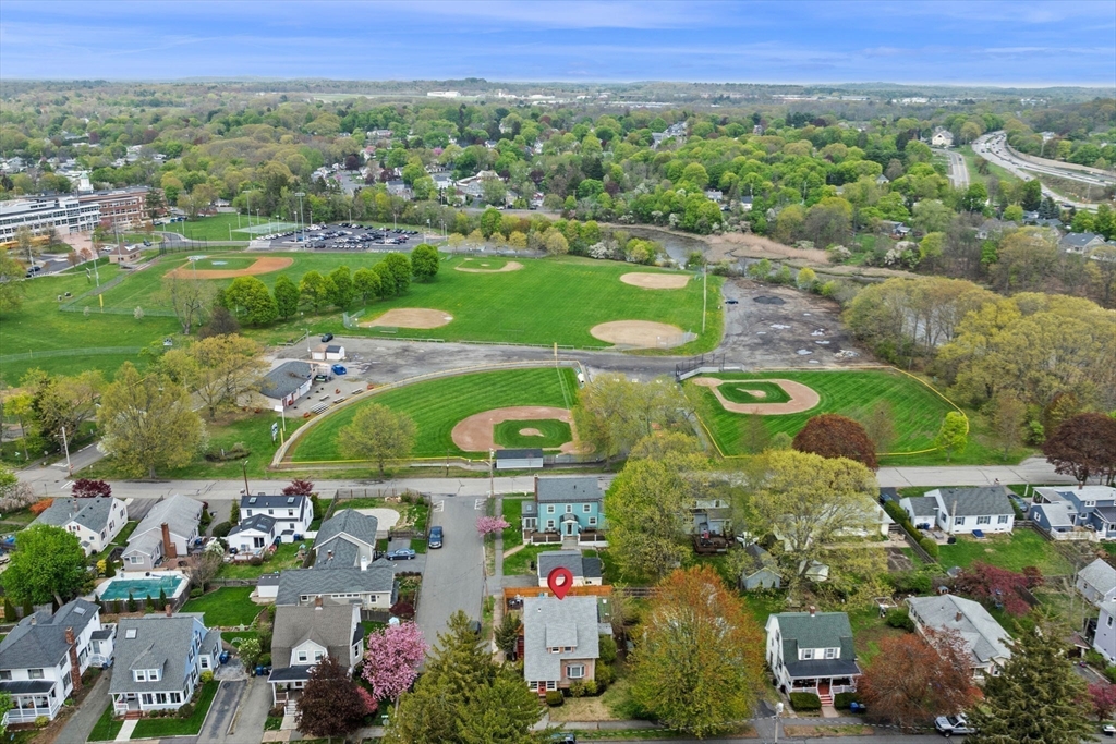 42 Chase Street Danvers, MA 01923 - Photo 35 of 37 an aerial view of a city